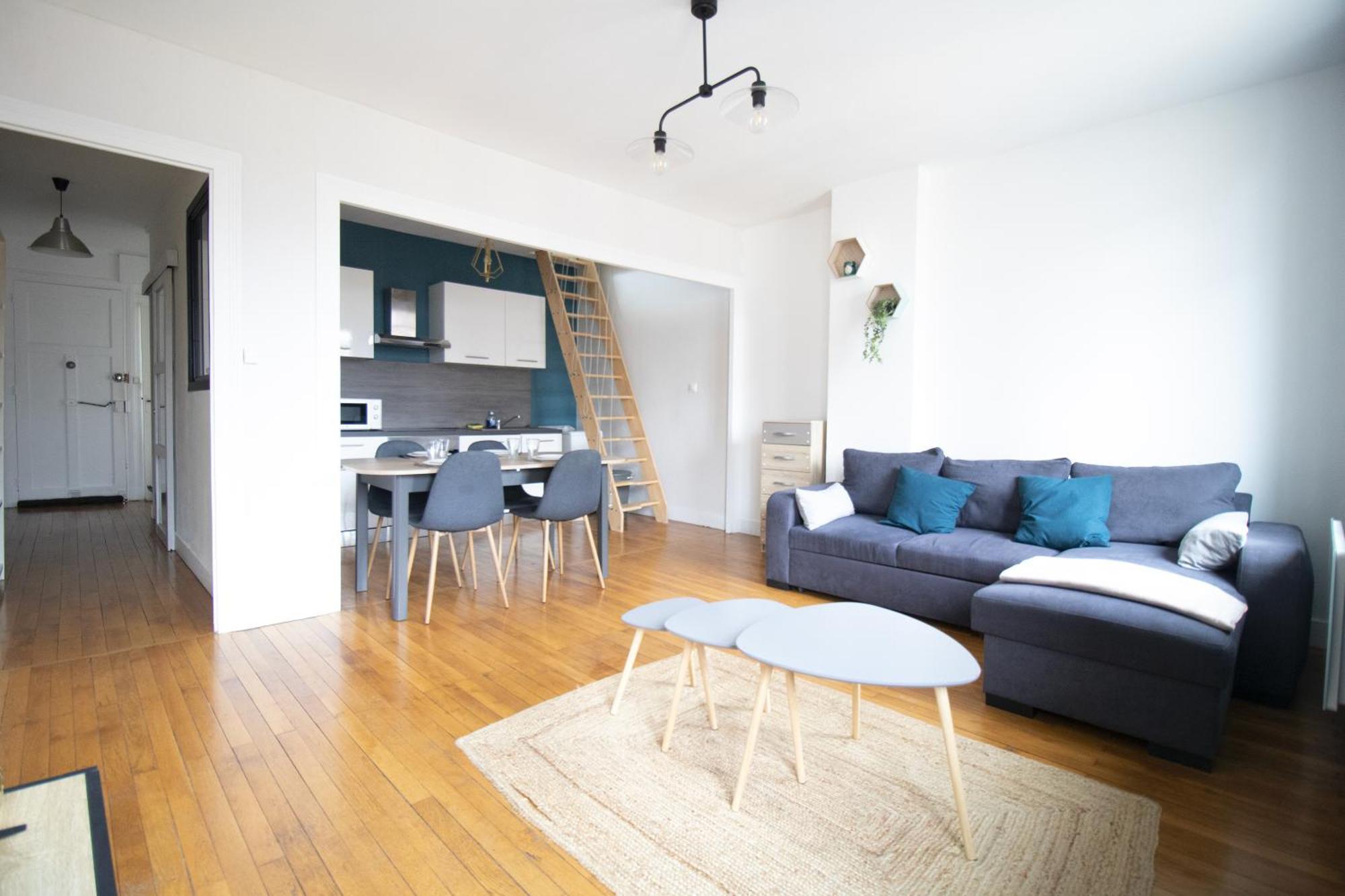 T3 En Duplex Hyper Centre De En Bresse *